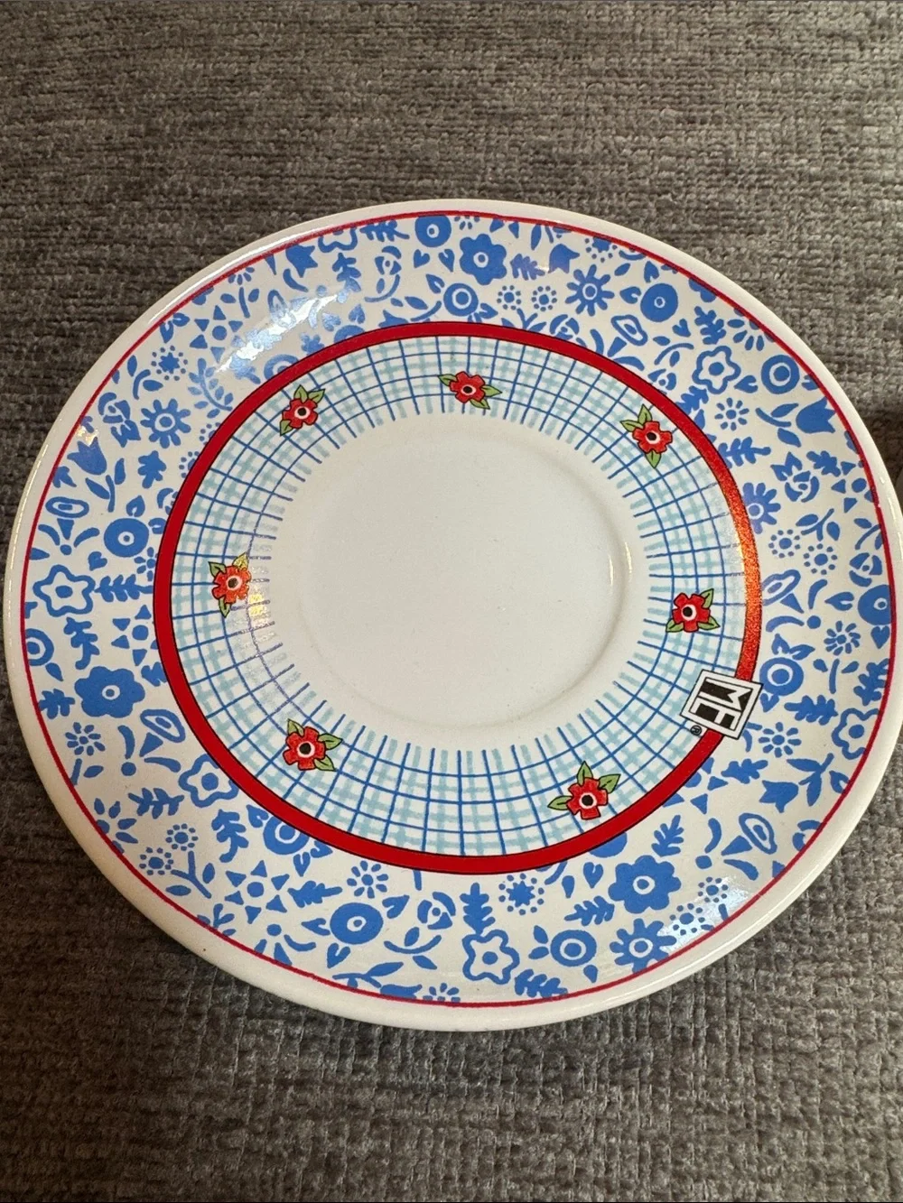 Mary Engelbreit Teacup & Saucer Set Be Kind to Thy Sister